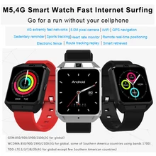 Android 6.0 Смарт часы M5 mtk6737 сердечного ритма Мониторы с 4 г GPS sim-карты Камера Бизнес Смарт-часы для мужчин Для женщин подарок