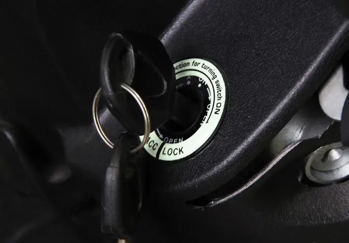 Универсальная автомобильная мотоциклетная наклейка s Fit светящаяся наклейка на зажигание Сменные наклейки крышка запуска двигателя кольцо-наклейка