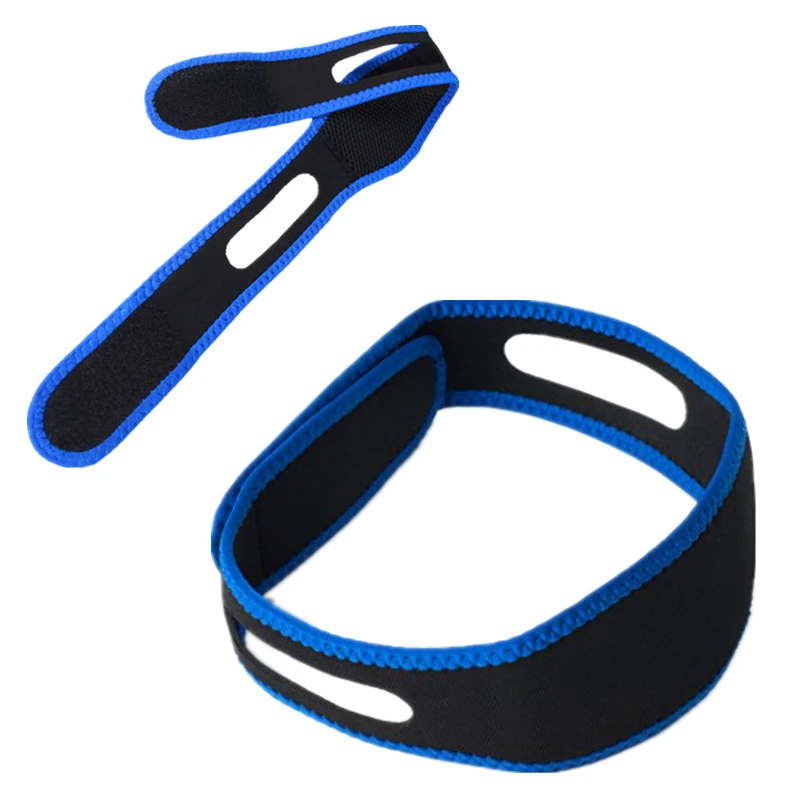 Strap de Neoprene Apoio da Mandíbula Lote Dispositivos Anti Snore Parar Ronco Chin Ajustável 100 Pçs - 9 Sono e ronco