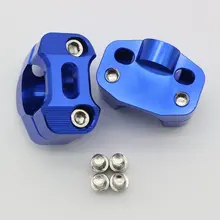 Handle Bar Clamp Adapter Risers Taper For Fat 1 1/8 Inch 28mm Handlebar Off-road Motorcycle Clamp Accessories