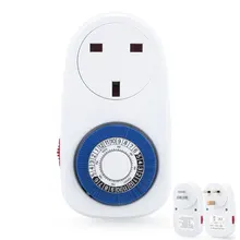 12/24 часов 24 часа розетка программируемый таймер розетка Интеллектуальный умный переключатель штепсельной вилки 24 часа программируемый таймер розетка