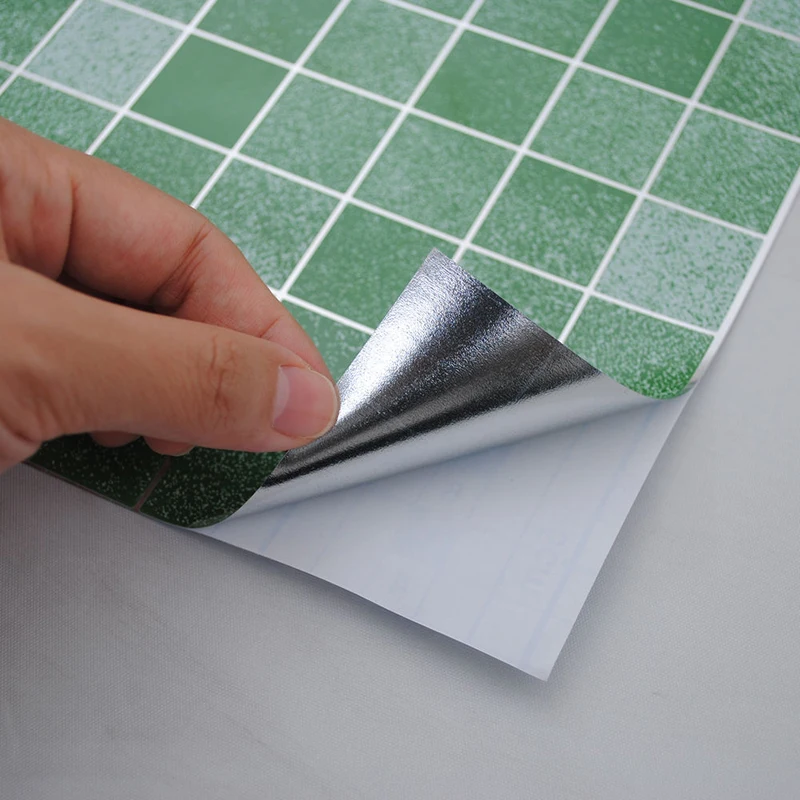 Waterproof Self-adhesive Mosaic Wall Paper Tile Sticker Contact Paper Bathroom High-end 3D Self-adhesive Geometric Wall Sticker
