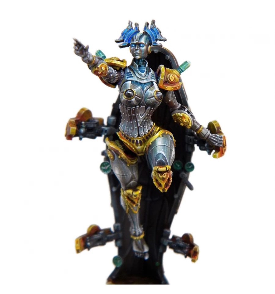 [Loong Way Miniatures] модели Кабуки LADY MECHANICA-ограниченная серия 35 мм/75 мм Полимерная миниатюра