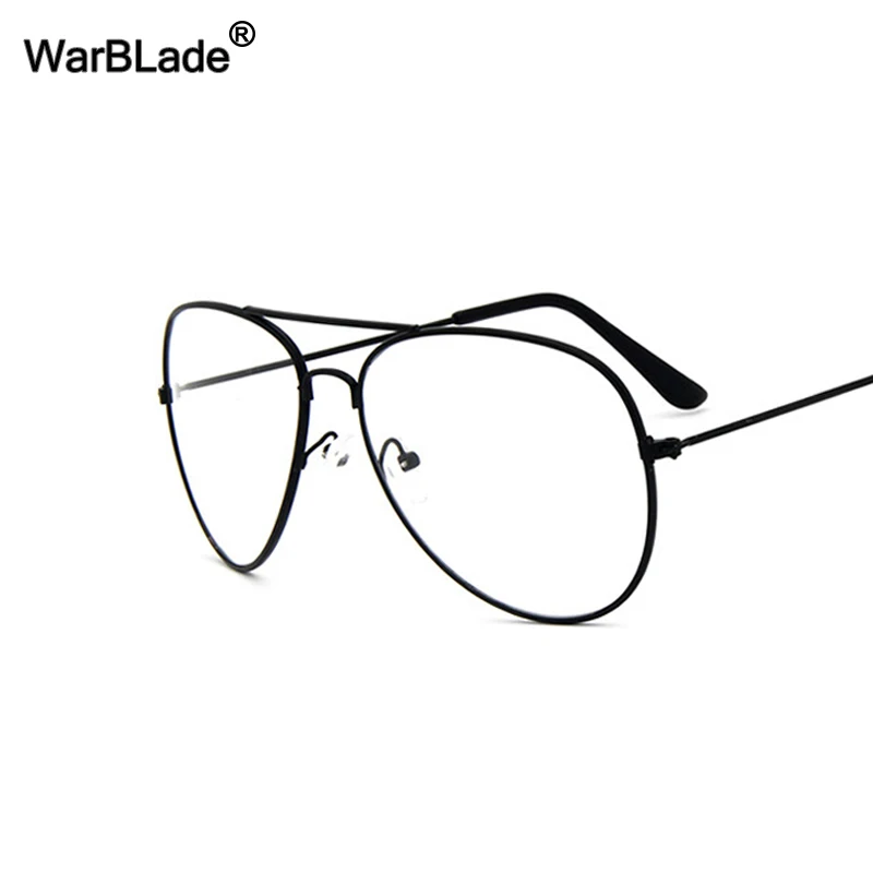 Винтажные очки WarBLade в золотой оправе из сплава Классические оптические