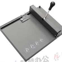 Многофункциональный ручной Creaser И Перфоратор двойная линия машина для сминания 3 в 1 350 мм комбо