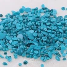 200 шт, 4 цвета, имитация бирюзового камня, мраморный узор, украшения для ногтей, 3D, сделай сам, наклейки для ногтей, ювелирные изделия