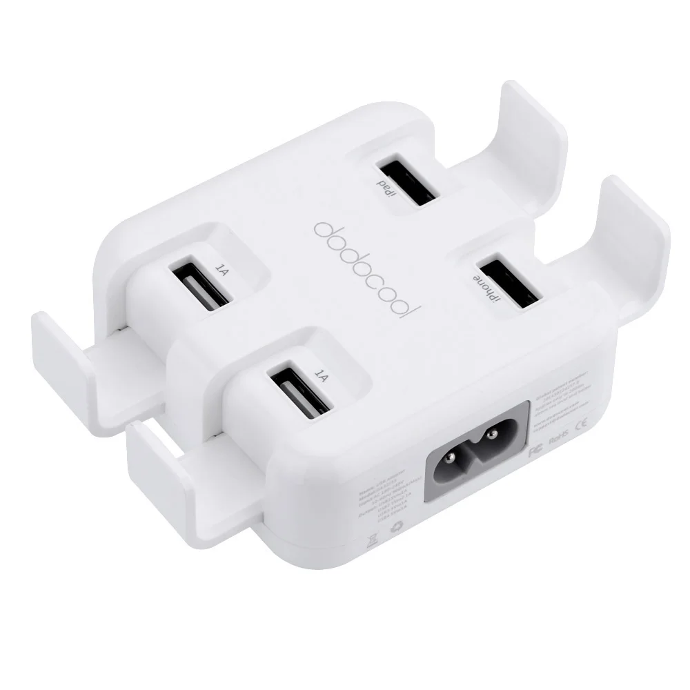 

25W / 5.4A 4 Ports usb hub Universal hub USB Power Adapter Intelligent Current Recognition for MacBook Air pro samsung galaxy s9