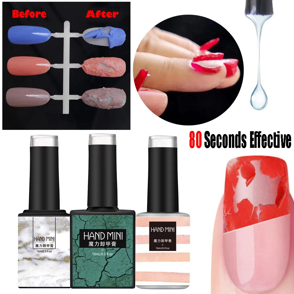

15 ml Magic Burst Gel Nail Polish Remover Cleaner Nail UV Gel Degreaser Liquid Remove Sticky Layer Manicure Tools