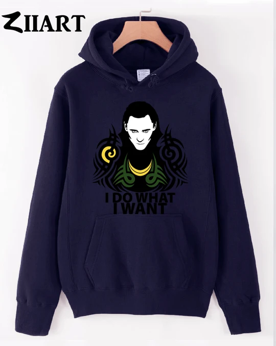 Я делаю то что хочу Loki Laufeyson Odinson tom hiddleston одежда для пары женские осенне зимние