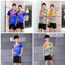 New badminton wear shirt, men/women children's tennis jerseys,table tennis shirt shorts clothes,children's sportswear T-shirt
