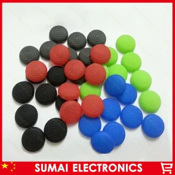 

100pcs Multicolor Silicone Caps Analog Thumb Stick Grips Cap Covers for xboxone/PS3/XBOX360 PS4 Controller