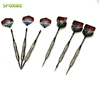 

SPORIRE darts and 3 pcs Imitation tungsten steel style, needle dart iron darts for game