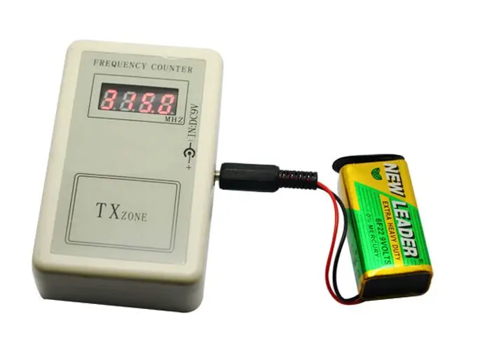 RF Remote Control Wireless Frequency Meter Counter 250-450MHZ Detector Cymometer | Инструменты