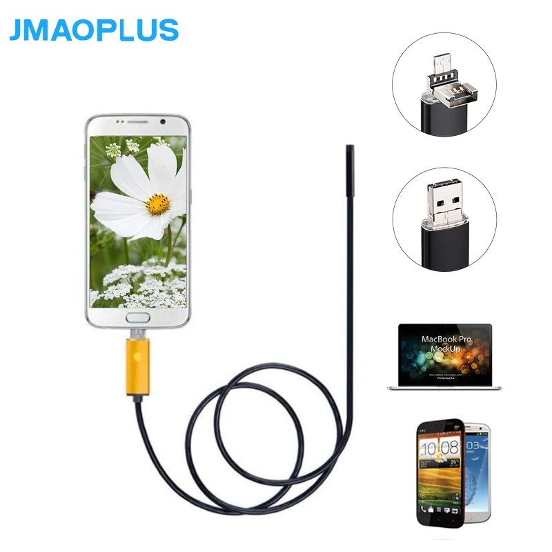 

Aandroid Endoscope Usb Camera Phone Cable Camera Scope for Windows & Macbook PC Endoscope Android