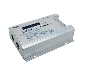 

DMX301 Low-voltage DMX controller with LCD display 3 channels DC12-24V for led strip