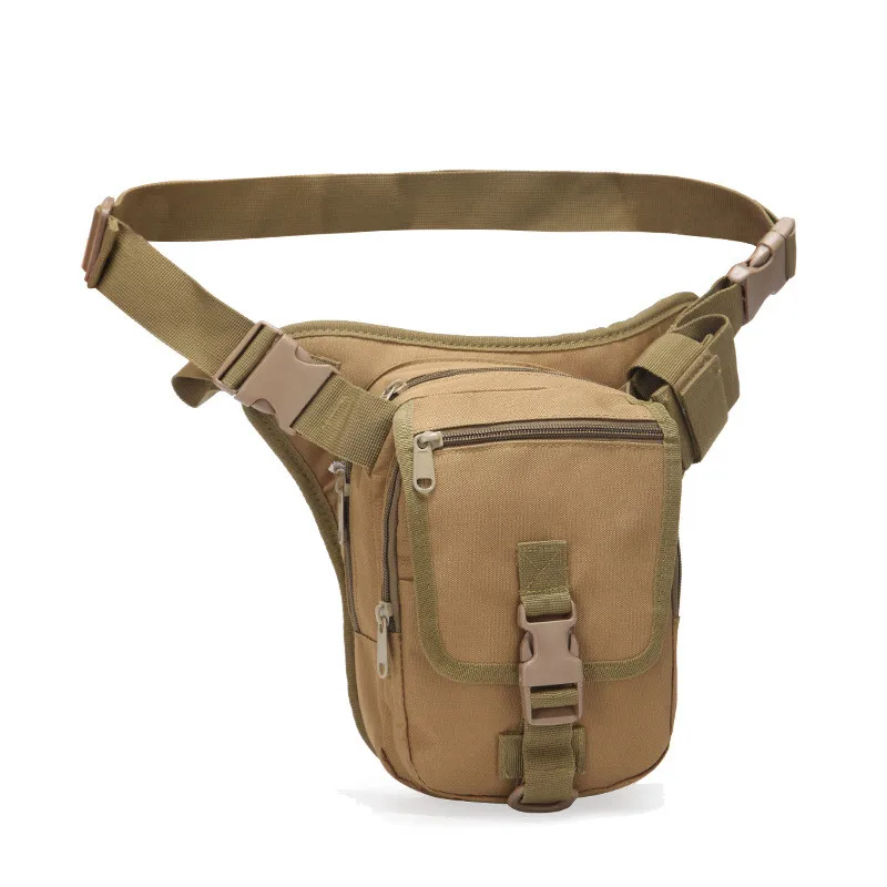 

MDSTOP Tactical Waterproof Nylon Ride Leg Drop Unisex Special Utility Thigh Pouch Waist Bag