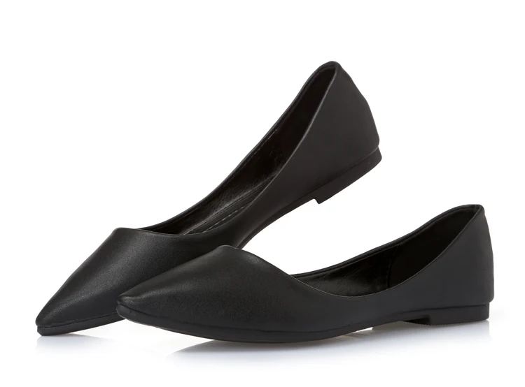BEYARNENew/Женская обувь на плоской подошве; кожаная обувь на платформе 1 см; белые женские кожаные туфли с острым носком для девочек