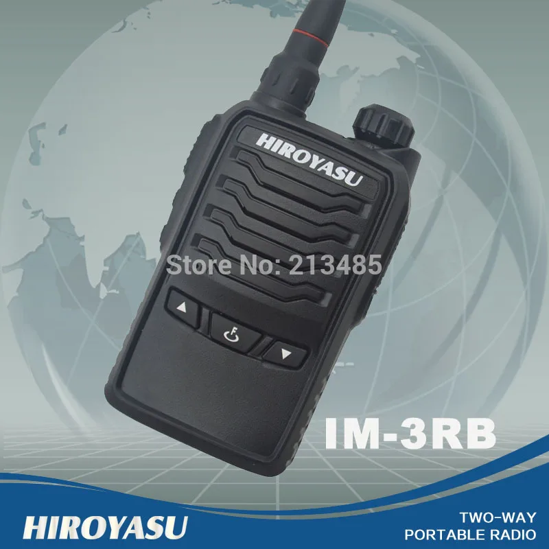 Hiroyasu UHF 400-470 мГц компактный мини Портативный двусторонней Радио/ручной Двухканальные рации/трансивер