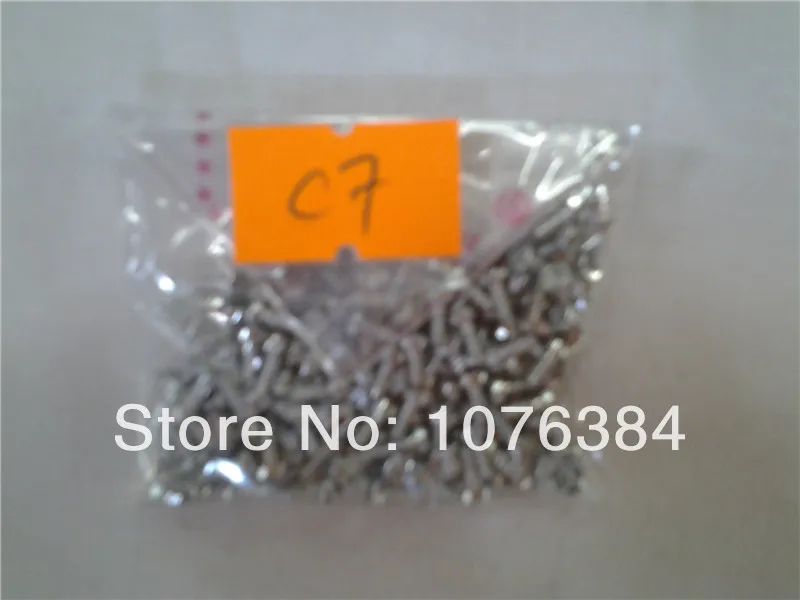 (NA8C1435N97)(200PCS/Lot by AM)100% Quality Guarantee for Nokia N97 X3-02 6500C 6700C C7 Screws 1.4X3.5MM T5 White |
