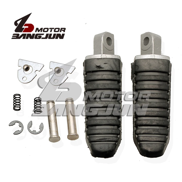 

one pair Motorcycle front Foot Rests Foot Pegs Pedals Rear Set for SUZUKI GSR750 11-13 GSF1250 Bandit