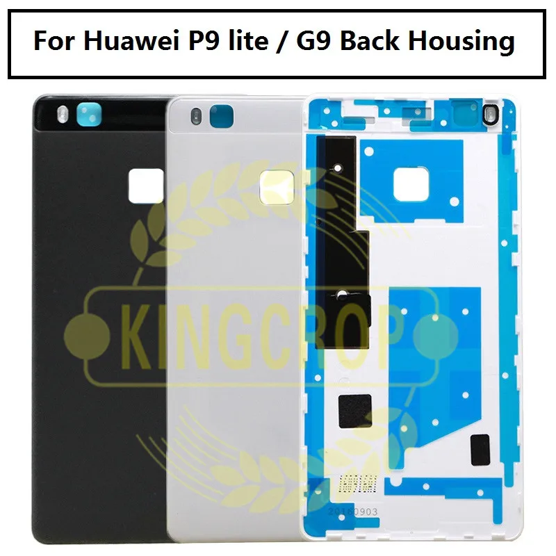 New P9 Lite Battery Back Cover Housing For Huawei lite Door Case huawei G9 back housing | Мобильные телефоны и аксессуары