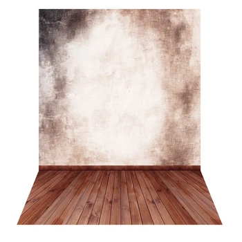 

Andoer 1.5 * 2m Photo Studio Backdrop Wall Wooden Floor Pattern Photography Background for Children Kids Baby Portrait Shooting