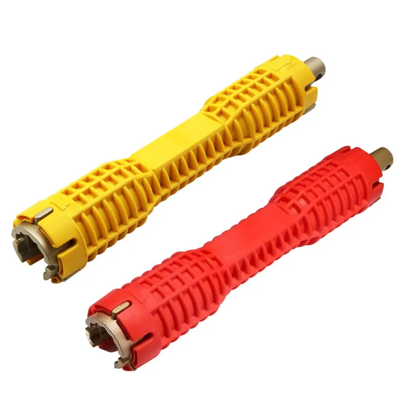 

Multifunctional Lightweight Home Kitchen Bathroom Faucet And Sink Installer Wrench Anti-Slip Handle Double Head Wrench Tool