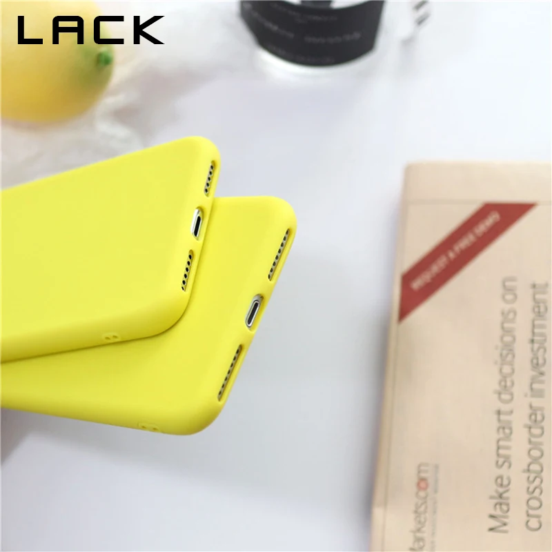 LACK Fashion Solid Color Phone Case For iphone X Case For iphone 7 6S 6 8 Plus Vintage Purple Yellow Back Cover Soft Cases Capa LACK Fashion Solid Color Phone Case For iphone X Case For iphone 7 6S 6 8 Plus Vintage Purple Yellow Back Cover Soft Cases Capa