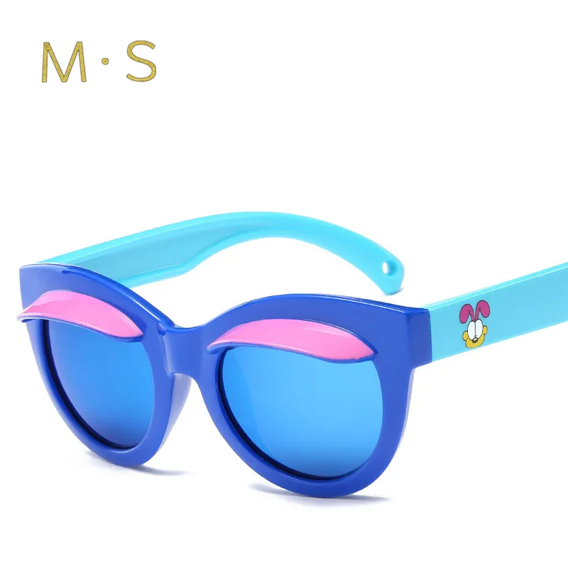 Солнцезащитные очки MS Baby 100% поляризованные брендовые Детские солнцезащитные