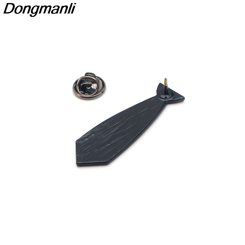 Эмалированные булавки и броши для женщин мужчин P2713 Dongmanli Donkey tie значок рюкзака