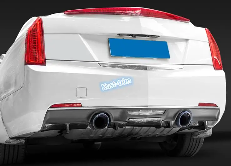 3X ABS черный задний бампер диффузор губа спойлер завод для Cadillac ATS 2014