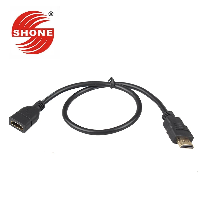 Hdmi удлинитель штекер-гнездо для компьютера ТВ HD видео Линия передачи данных 0 3 м |