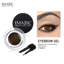 IMAGIC New style Eyeliner Gel Cosmetic Waterproof Eye Liner + Brush 3 Color Choose Cosmetic Sets IMAGIC New style Eyeliner Gel Cosmetic Waterproof Eye Liner + Brush 3 Color Choose Cosmetic Sets
