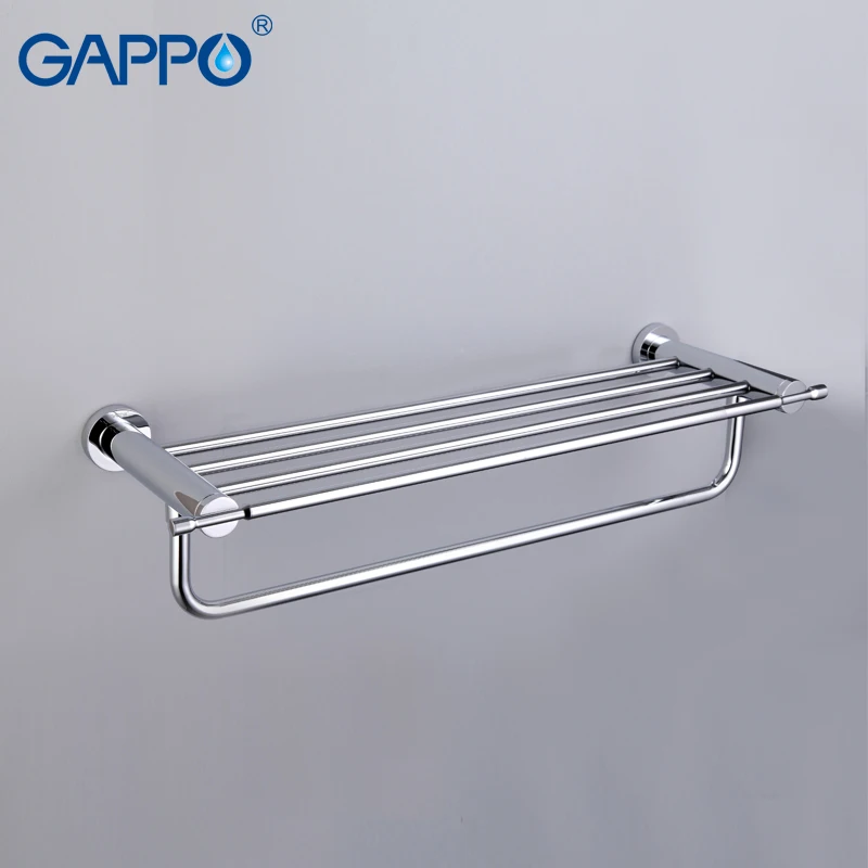 

GAPPO Bathroom Shelves towel Rack bathroom towel holder Bath Storage Shelf Wall Mount Bathroom Accessories