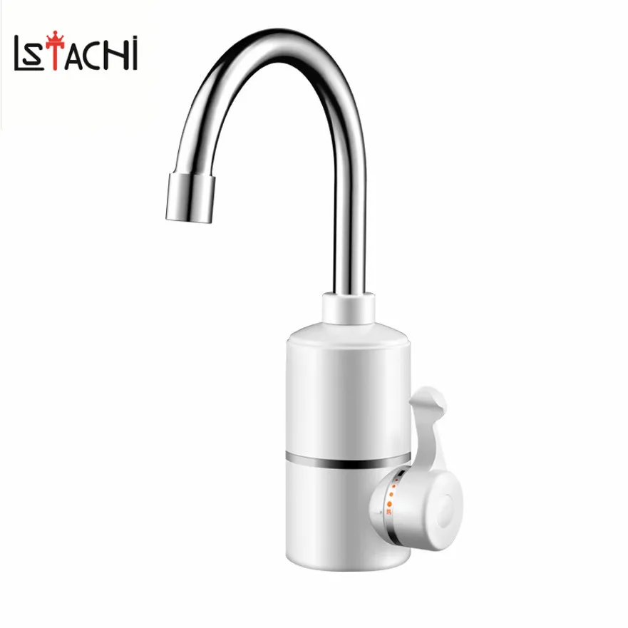 

LSTACHi Tankless Electric Water Heater Kitchen Instant Hot Water Tap Heater Electric Water Faucet Instant Heater Lateral 2000W