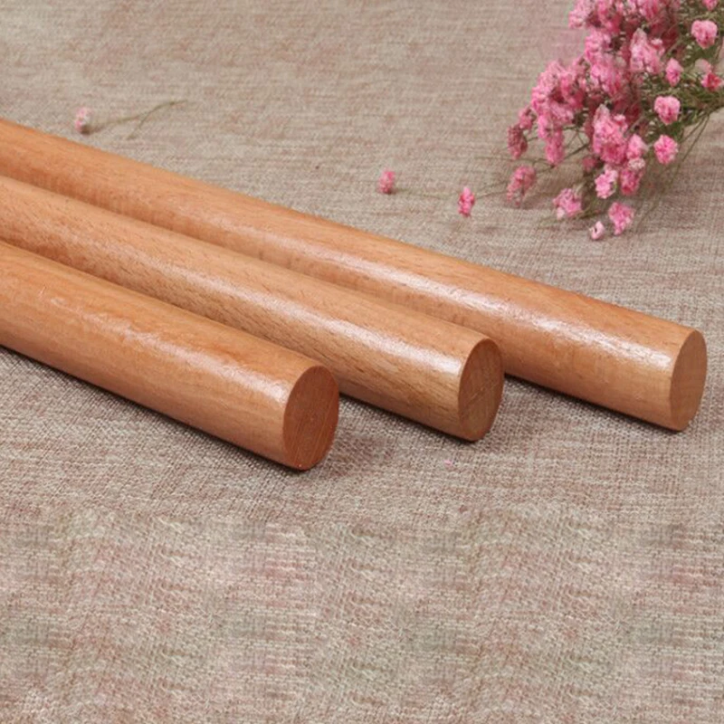 Rolling Pin Solid Wood Rolling Pin Dough Beech Baking Tool Wooden Rolling Pin Solid Wood Rolling Pin Dough Beech Baking Tool Wooden