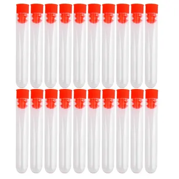 

20 pcs Plastic Hard Test tube Laboratory Test Tool