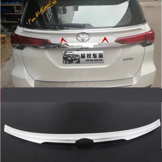 Для заднего крыла багажника из АБС пластика с хромированной краской для Toyota Fortuner