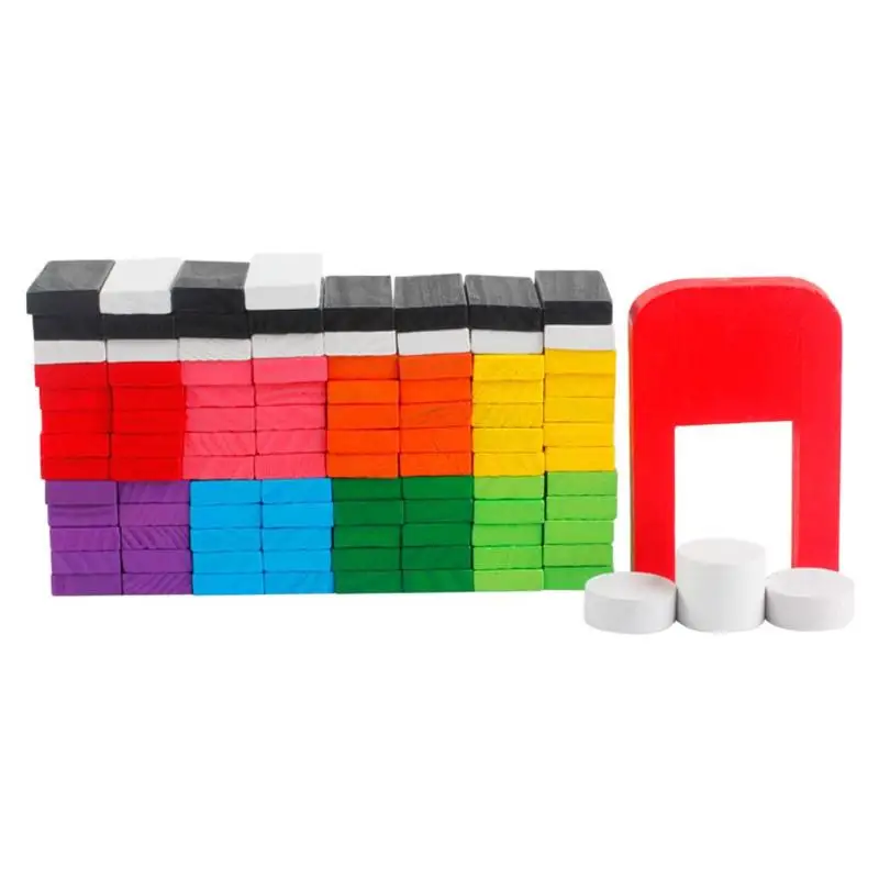 100 шт. игрушки домино детские деревянные цветные блоки домино наборы для раннего обучения домино Игры развивающие детские игрушки