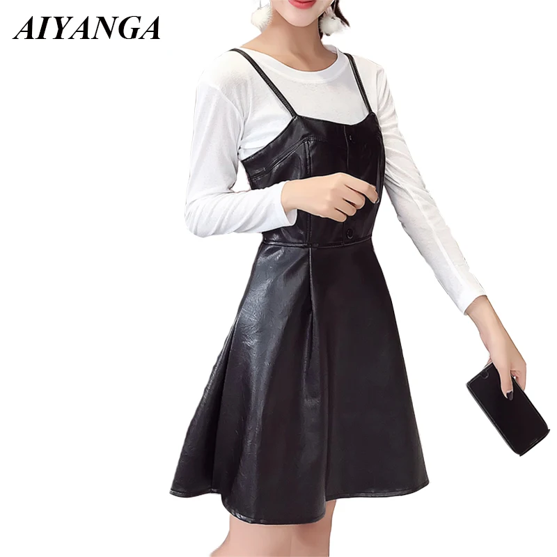 spaghetti strap dress with t shirt