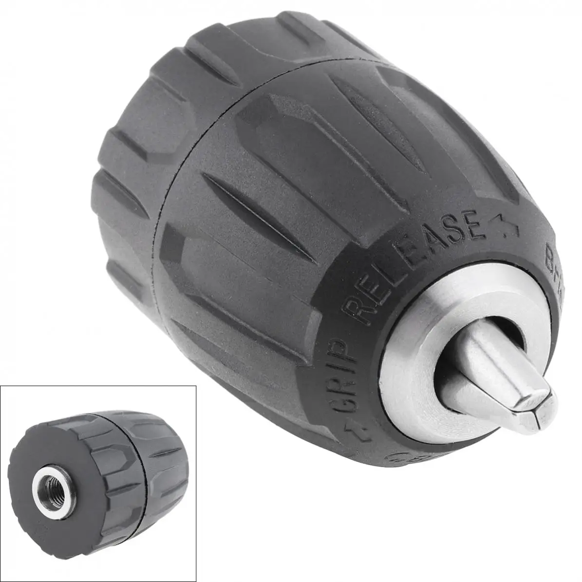  Hot Keyless Drill Chuck Air/Electric/Cordless 1/32 - 3/8 in 24 UNF 0.8 - 10 mm Quick