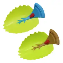 Мультяшная насадка на кран расширитель безопасный в форме листьев Ручная стирка направляющий корыто кран удлинитель для детей уход за детьми