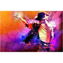 5D алмазная живопись Музыка Майкл Джексон DIY полная круглая квадратная Алмазная вышивка Алмазная мозаика вышивка крестиком украшение подарок