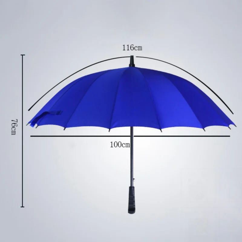 Длинные прямые радужные дождливые зонты для женщин Солнечный большой дождливый зонтик деловой мужской женский Радужный зонтик