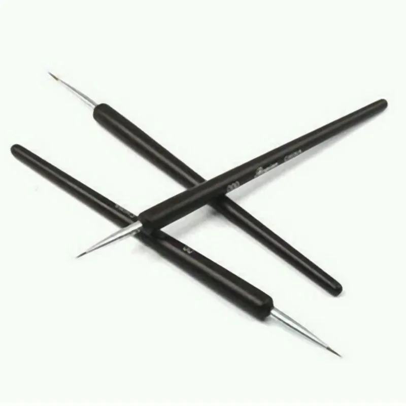 Набор кистей для ногтей 3 шт./компл.|thin nail brush|nail brushnail art drawing pen |
