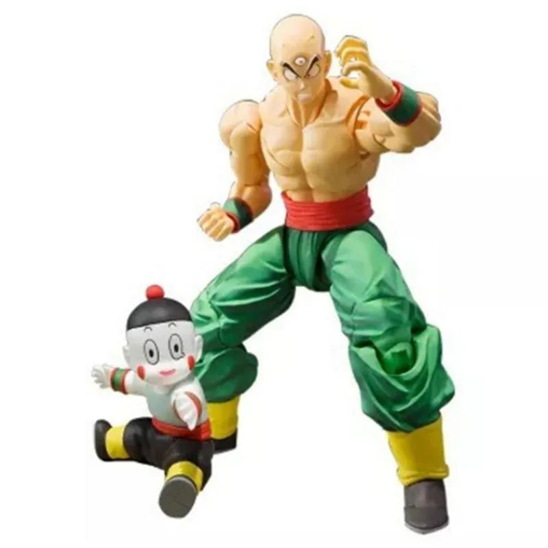 

Anime Dragon Ball Z Tien Shinhan & Chiaotzu Joint Movable SHF Figuarts PVC Action Figure Collection Model Kids Toy Doll 16cm