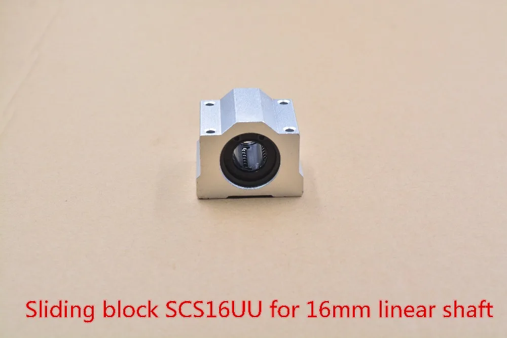 

SC16UU SCS16UU SCV16UU SCS16UUAJ 16mm linear bearing slide block with LM16UU for 16 shaft