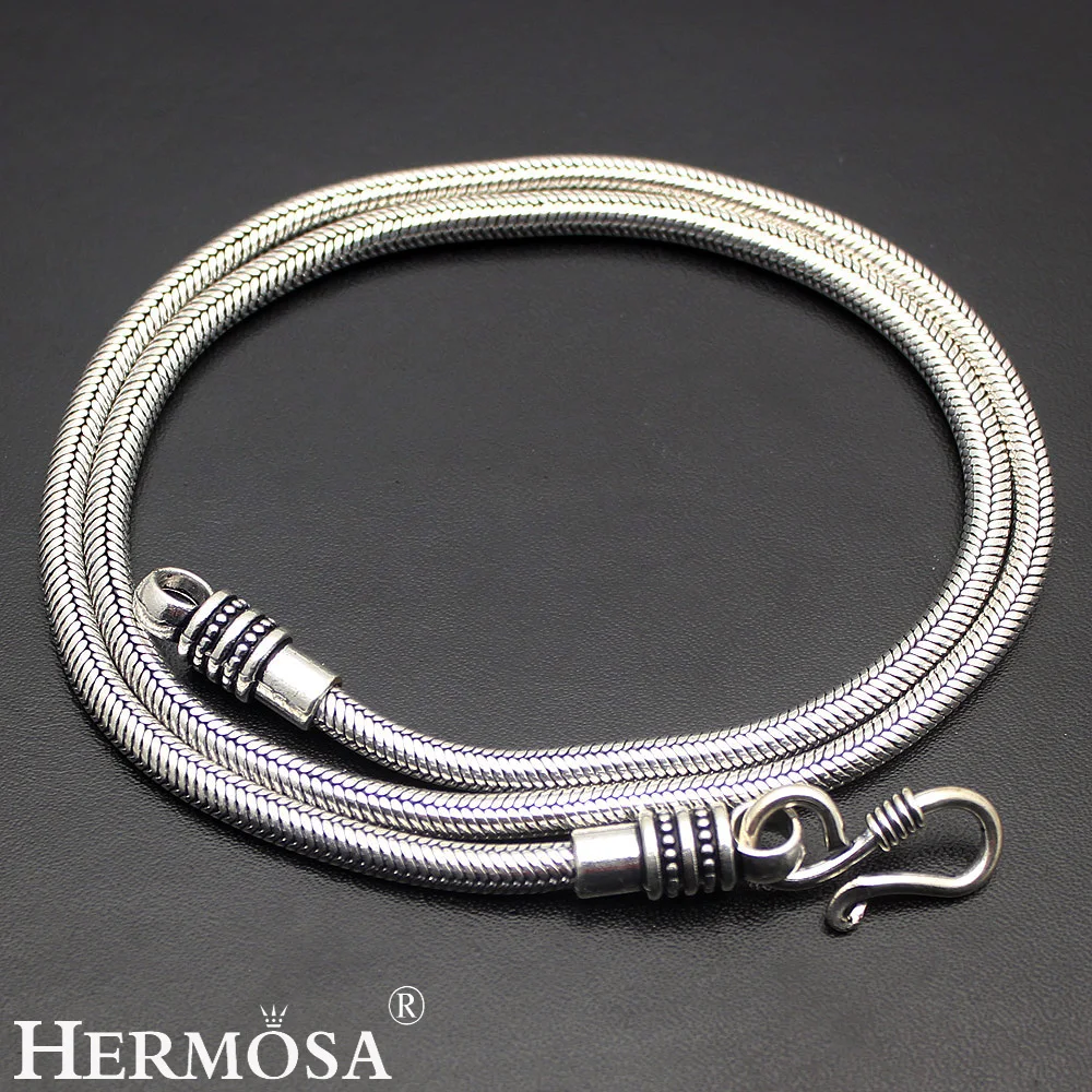 HOT Hermosa Vintage Jewelry Hot BALI STYLE 4mm 925 ...