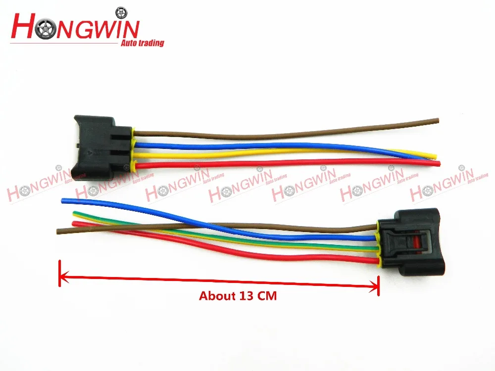4 x BOBINE D/'ALLUMAGE 4 Pin Way Connecteur Plug Kit Toyota Lexus Denso YARIS COROLLA