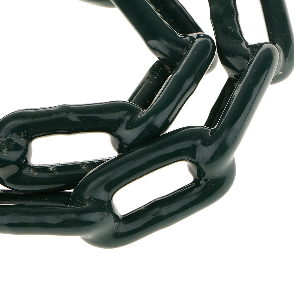 0.8M Durable Plastic Coated Iron Swing Chain Swing Rope Swing Set Accs Safe Fitness Toys Equipment Indoor Outdoor Garden toy